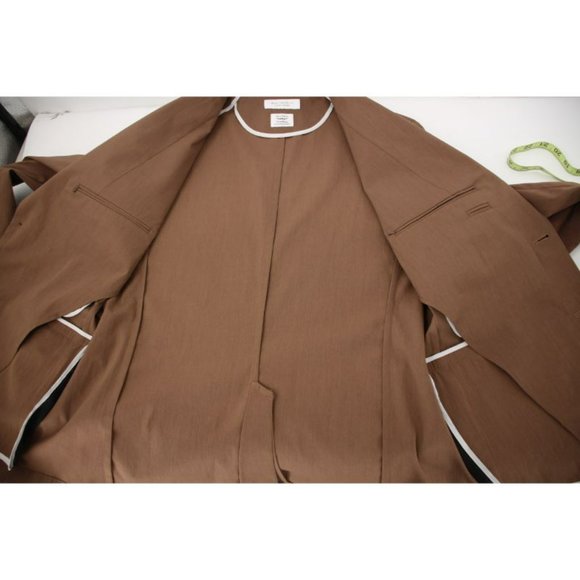 Beauty Youth United Arrows Mens XL US 40 TORAY Primeflex Sport Coat Brown jacket - Picture 9 of 11